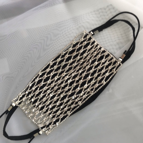 Rhinestone Face Mask - Picture 3 of 4